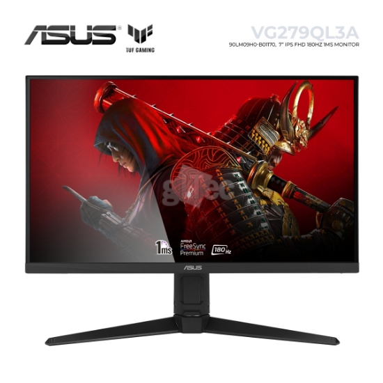 სურათი მონიტორი ASUS TUF VG279QL3A 90LM09H0-B01170 27" FHD IPS 180HZ 1MS BLACK