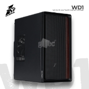 სურათი ქეისი 1STPLAYER WD1 WD1-BK-3F MINI-Tower BLACK