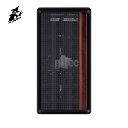 სურათი ქეისი 1STPLAYER WD1 WD1-BK-3F MINI-Tower BLACK