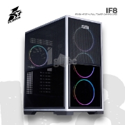 სურათი ქეისი 1STPLAYER INFINITY IF8 IF8-BK-4FO7-14 Full-Tower BLACK
