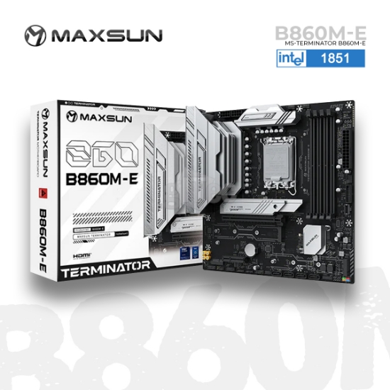 სურათი დედა დაფა MAXSUN Terminator B860M-E DDR5 LGA 1851 mATX