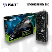 სურათი ვიდეო დაფა PALIT RTX5060 INFINTY 2 OC NE75060V19P1-GB2063L 8GB GDDR7 128bit