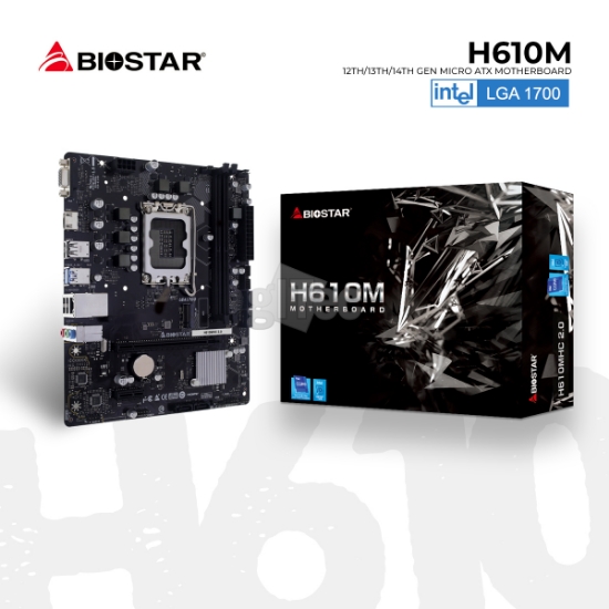 სურათი დედა დაფა BIOSTAR H610MHC 2.0 mATX LGA 1700 DDR4