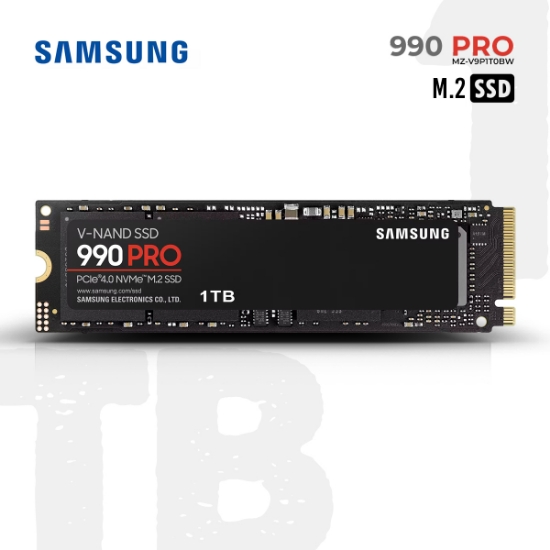 Picture of M.2 SSD Samsung 990 PRO MZ-V9P1T0BW 1TB
