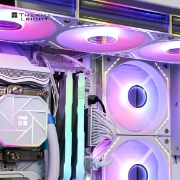 Picture of CASE COOLER THERMALRIGHT TL-M12W-S X3  A-RGB WHITE
