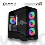 სურათი ქეისი LIAN LI VECTOR V100 Mini G99.V100RMIX.00 MINI-TOWER BLACK