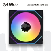 სურათი ქეისის ქულერი LIAN LI UNI FAN SL-INF WIRELESS 140 Reverse G99.14RSLIN1W1B.00 Black
