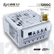 სურათი კვების ბლოკი LIAN LI RS RS1200G G9P.RS1200G.WH00.EU 1200W 80 PLUS GOLD FULL MODULAR WHITE