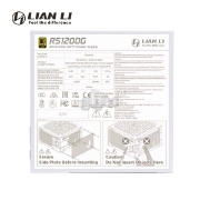 სურათი კვების ბლოკი LIAN LI RS RS1200G G9P.RS1200G.WH00.EU 1200W 80 PLUS GOLD FULL MODULAR WHITE
