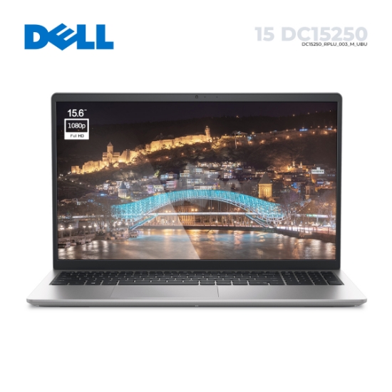 Picture of NOTEBOOK DELL 15 DC15250 DC15250_RPLU_003_M_UBU 15.6" 120Hz I5-1334U 16GB DDR4 512GB M.2 SILVER