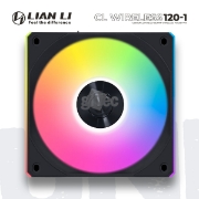 Picture of CASE FAN LIAN LI UNI FAN CL WIRELESS 120-1 BLACK REVERSE BLADE G99.12RCL1W1B.00 BLACK