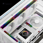 სურათი თხევადი გაგრილების სისტემა THERMAL RIGHT PEERLESS VISION 360 ARGB WHITE