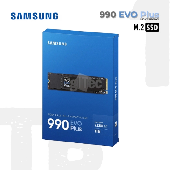 სურათი SSD SAMSUNG 990 EVO Plus MZ-V9S1T0BW 1TB NVMe PCIe 5.0 x 4