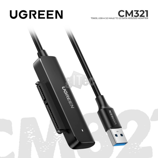 Picture of UGREEN CM321 70609 USB 3.0 TO SATA ADAPTER CABLE FOR 2.5"