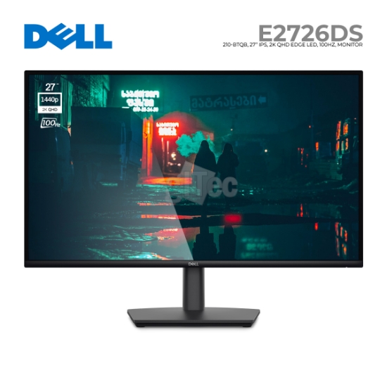 სურათი მონიტორი Dell PRO E2726DS 210-BTQB 27" 2K QHD IPS 100HZ 5MS
