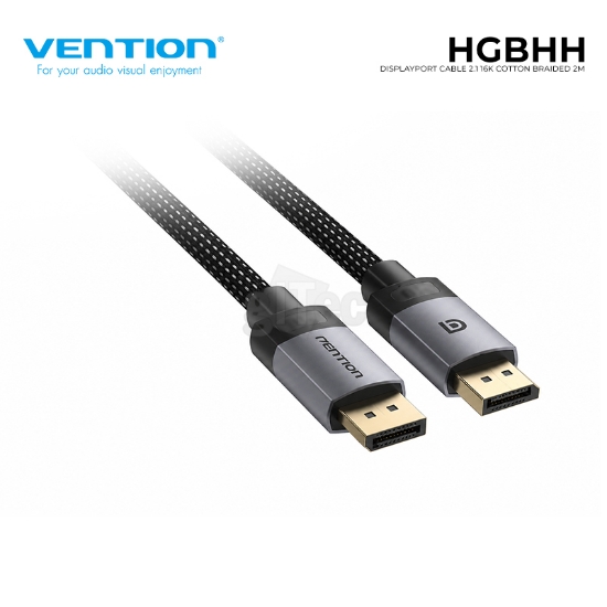 Picture of VENTION HGBHH Displayport 2.1 16K Cotton Braided 2M