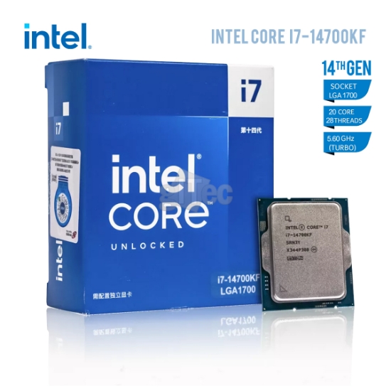 Picture of CPU INTEL CORE i7-14700KF 33MB CACHE 5.60GHZ LGA 1700 BOX