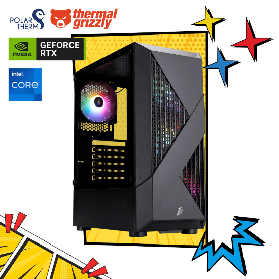 Picture of Gaming Computer  Intel Core i5-12400F 16GB 500GB SSD RTX5050 8GB