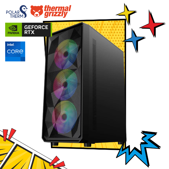 Picture of Computer Intel Core i3-12100 16GB DDR5 512GB SSD M.2 RTX5060