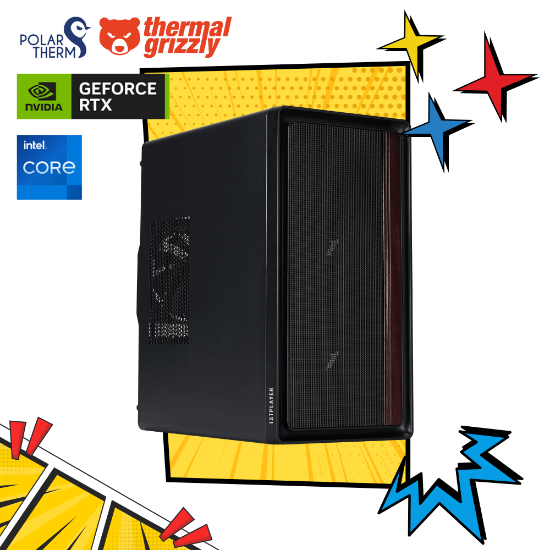 Picture of Gaming Computer Intel Core i3-12100 16GB DDR5 512GB SSD M.2 RTX5050