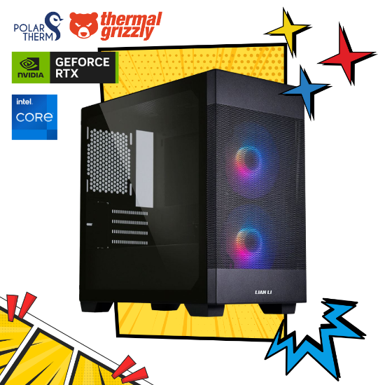 Picture of Gaming Computer Intel Core i5-14400F 16GB DDR5 1TB NVME SSD M.2 RTX5060Ti 16GB
