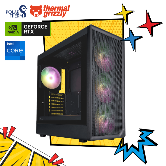 სურათი კომპიუტერი Intel Core Ultra 5 245KF 32GB 1TB NVME SSD RTX5060Ti 16GB
