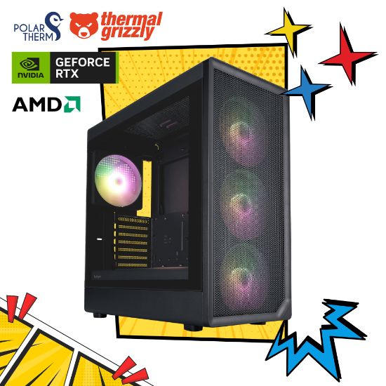 სურათი კომპიუტერი AMD Ryzen 7 7800X3D 32GB 1TB SSD RTX5070