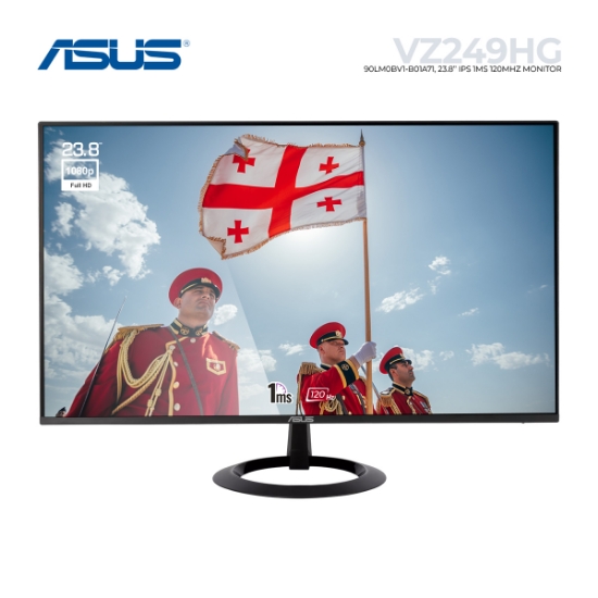 სურათი მონიტორი ASUS VZ249HG 90LM0BV1-B01A71 23.8" FHD IPS 120HZ 1MS BLACK