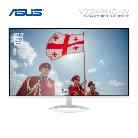 Picture of MONITOR ASUS VZ249HG-W 90LM0BV2-B01A71 23.8" FHD IPS 120HZ 1MS WHITE