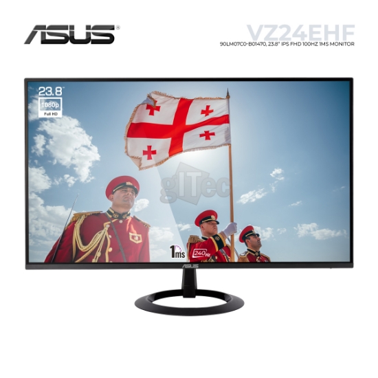სურათი მონიტორი ASUS VZ24EHF 90LM07C0-B01470 23.8" FHD IPS 100HZ 1MS BLACK
