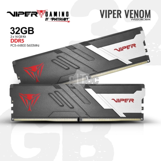 Picture of MEMORY PATRIOT VIPER VENOM DDR5 VV532G56C36AK DDR5 32GB 5600MHZ