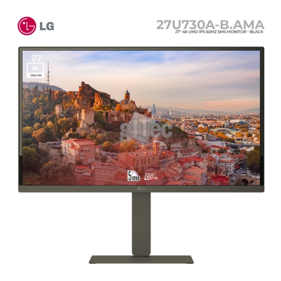 Picture of MONITOR LG UltraFine 27U730A-B.AMA 27" 4K IPS 60HZ 5MS BLACK