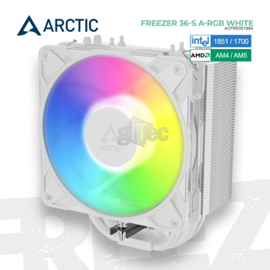 სურათი პროცესორის ქულერი ARCTIC FREEZER 36-S A-RGB WHITE ACFRE00199A