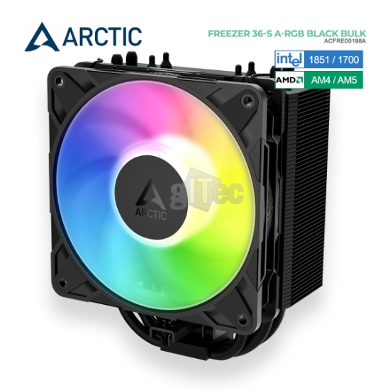 სურათი პროცესორის ქულერი ARCTIC FREEZER 36-S A-RGB BLACK ACFRE00198A BULK