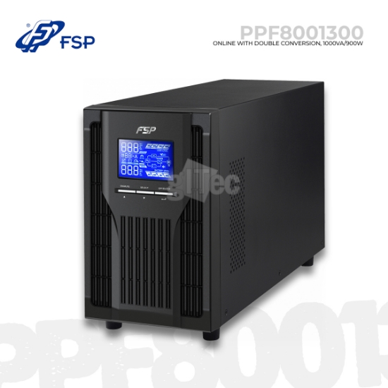 სურათი უწყვეტი კვების წყარო FSP CH-1101TS PPF8001300 1000VA 900W ONLINE