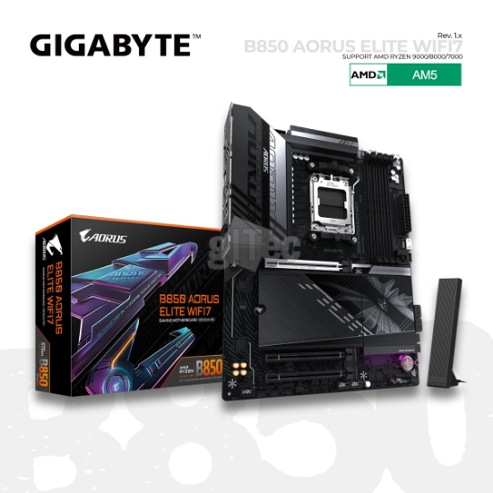 Picture of MOTHER BOARD GIGABYTE B850 AORUS ELITE WF7 DDR5 AM5 ATX