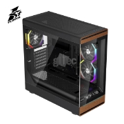 Picture of CASE 1STPLAYER WD8 WD8-BK-2FH7R-1FH7 MID-TOWER BLACK