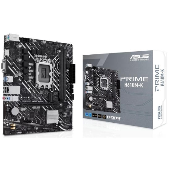 სურათი დედა დაფა ASUS PRIME H610M-K 90MB1GA0-M0EAY0 LGA 1700
