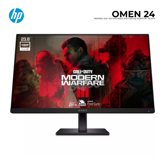 Picture of MONITOR HP OMEN 24 780D9E9 23.8" FHD IPS WLED 165HZ 5MS BLACK