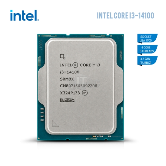 Picture of Processor Intel Core i3-14100 12MB CACHE 4.70GHz TRAY